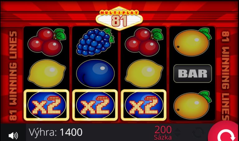 Multiplay81: Hrací automaty pro všechny hráče v ČR