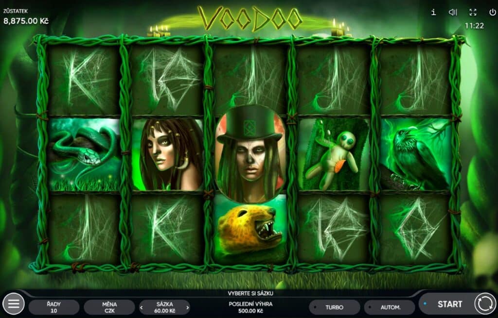 Výherní automat Voodoo